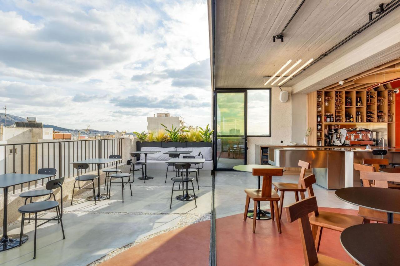 雅典 The Newel Psychiko酒店 外观 照片 The rooftop bar at the London office