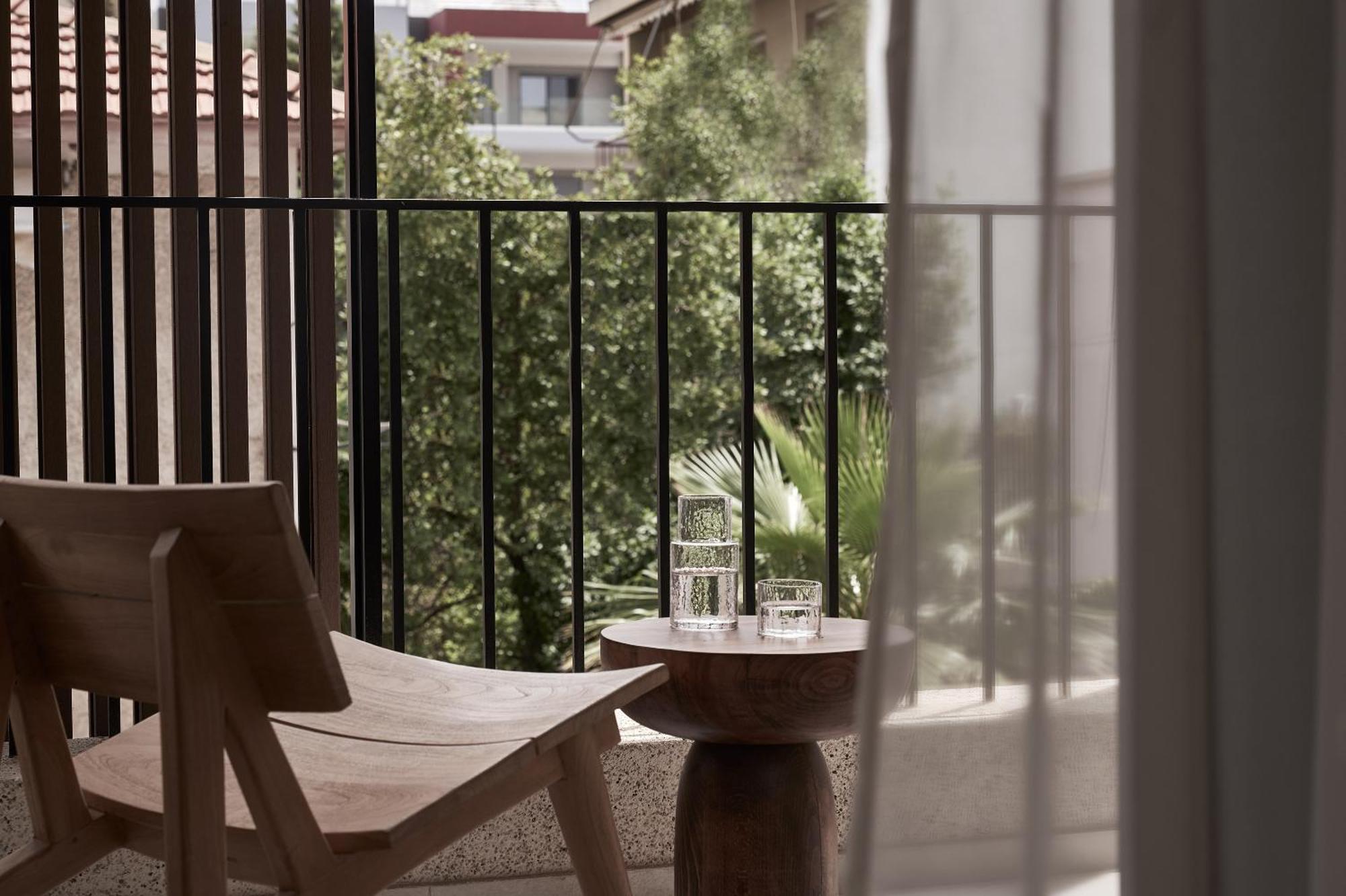 雅典 The Newel Psychiko酒店 外观 照片 3D rendering of a balcony