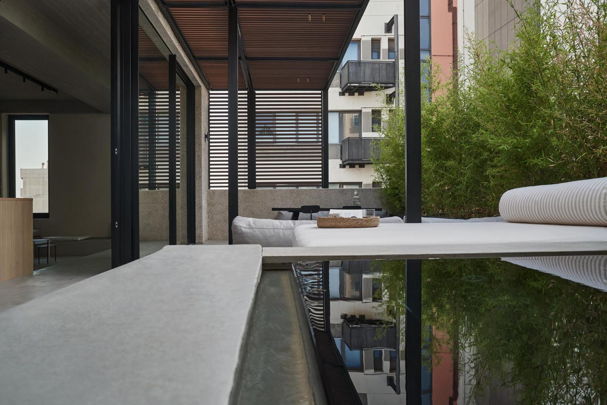 雅典 The Newel Psychiko酒店 外观 照片 The Terrace