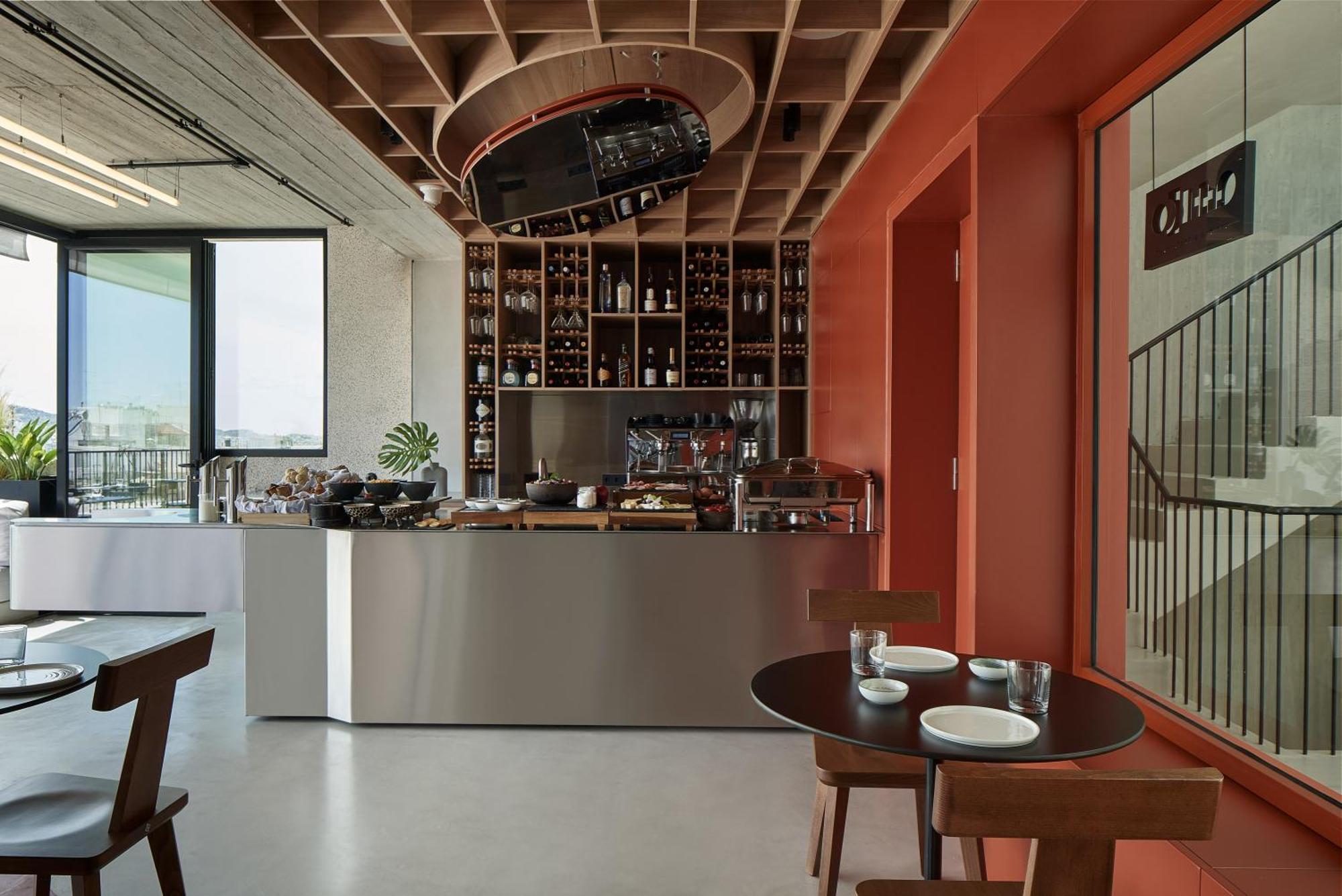 雅典 The Newel Psychiko酒店 外观 照片 The kitchen at the restaurant