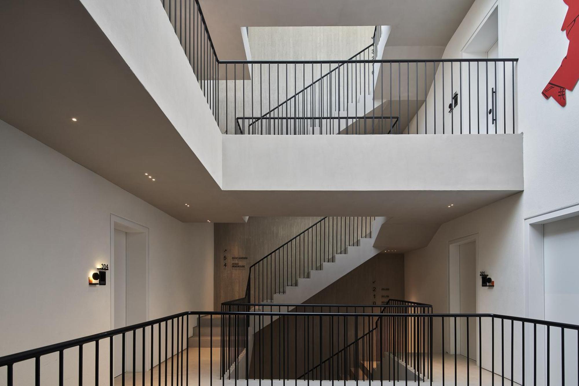 雅典 The Newel Psychiko酒店 外观 照片 Interior of the building