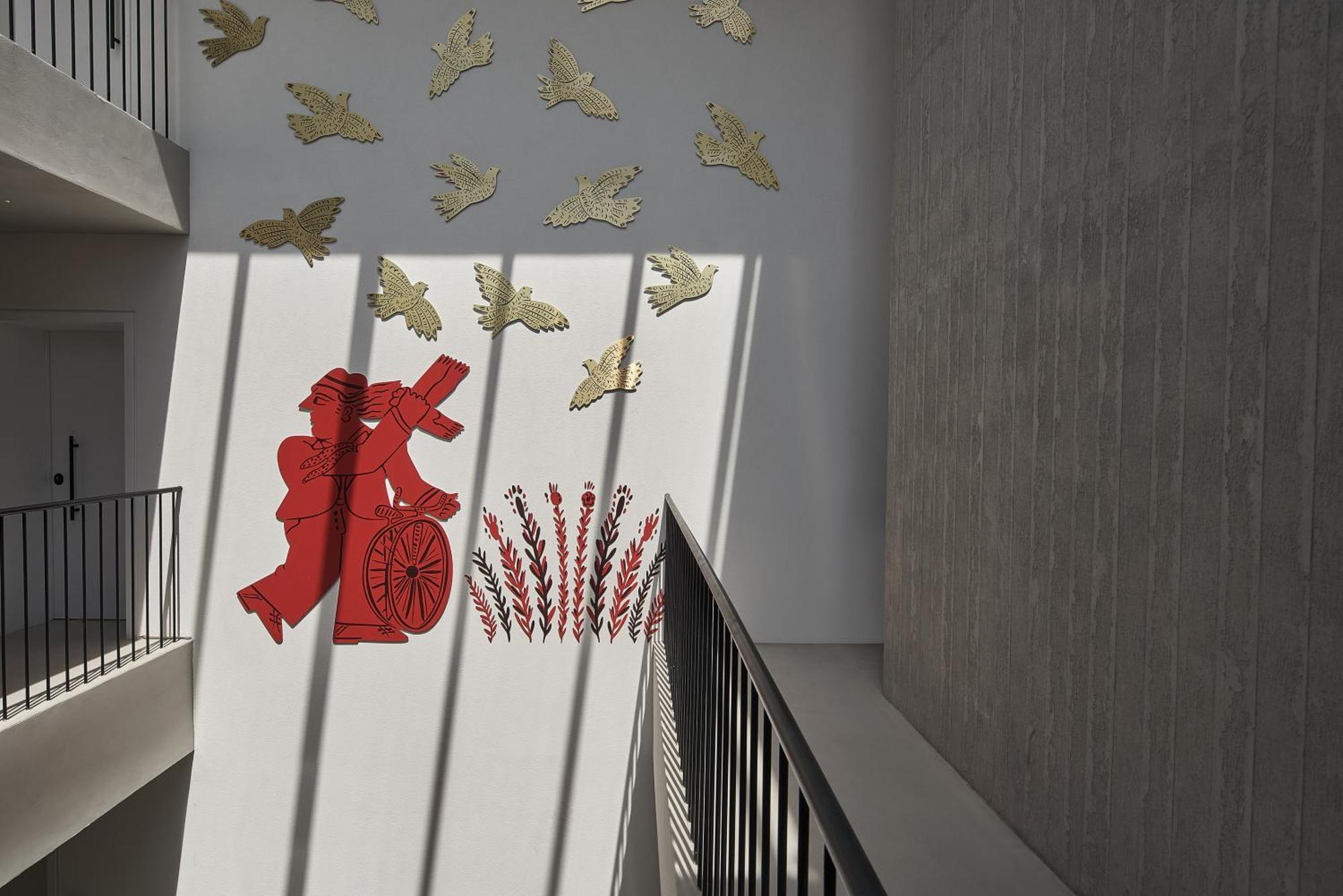 雅典 The Newel Psychiko酒店 外观 照片 The staircase