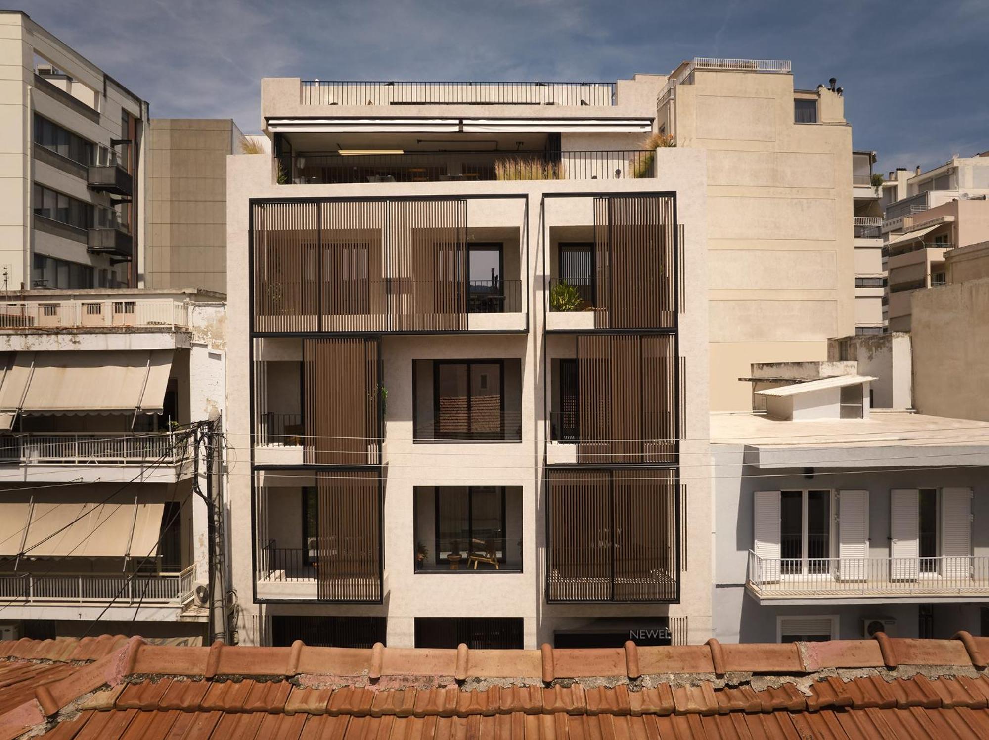 雅典 The Newel Psychiko酒店 外观 照片 Residential building in Athens