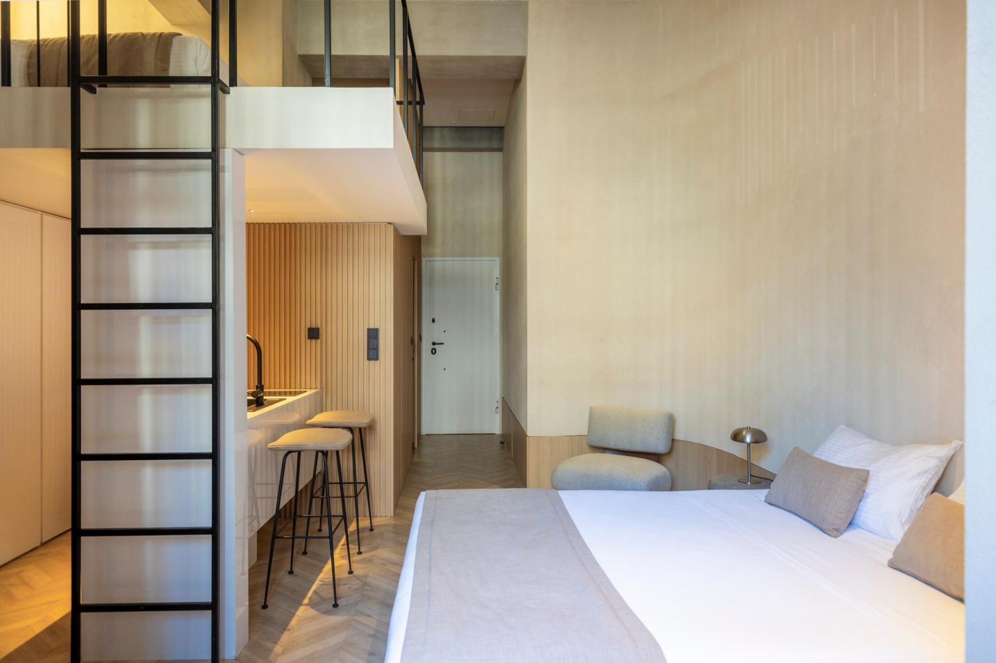雅典 The Newel Psychiko酒店 外观 照片 A room at the hotel